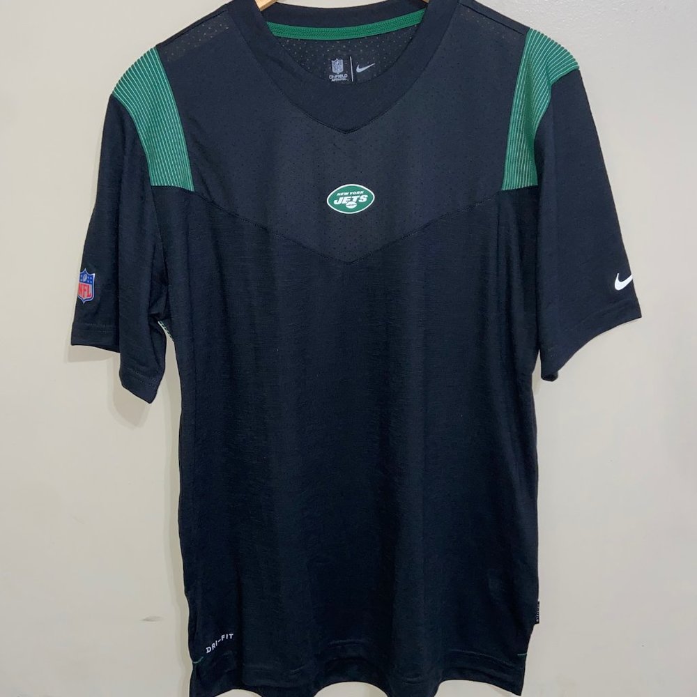 Nike NFL New York Jets On-Field Sideline Dri-FIT Team Issue Player Shirt Men